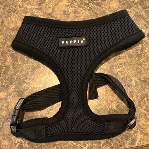 Puppia Midnight Black puppy Harness